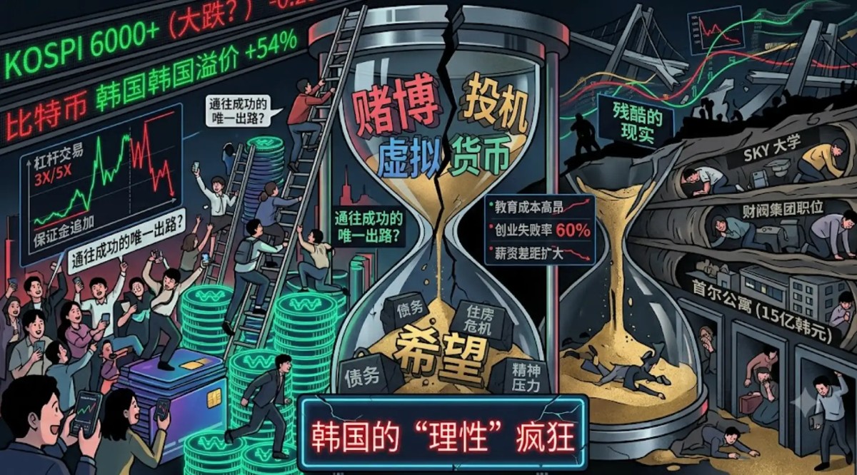 韩国&ldquo;全民梭哈&rdquo;背后：一场被逼出来的&ldquo;理性疯狂&rdquo;